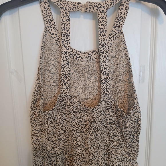 Jessica Simpson Leopard Print Jumpsuit - Wide Leg - Picture 5 of 6